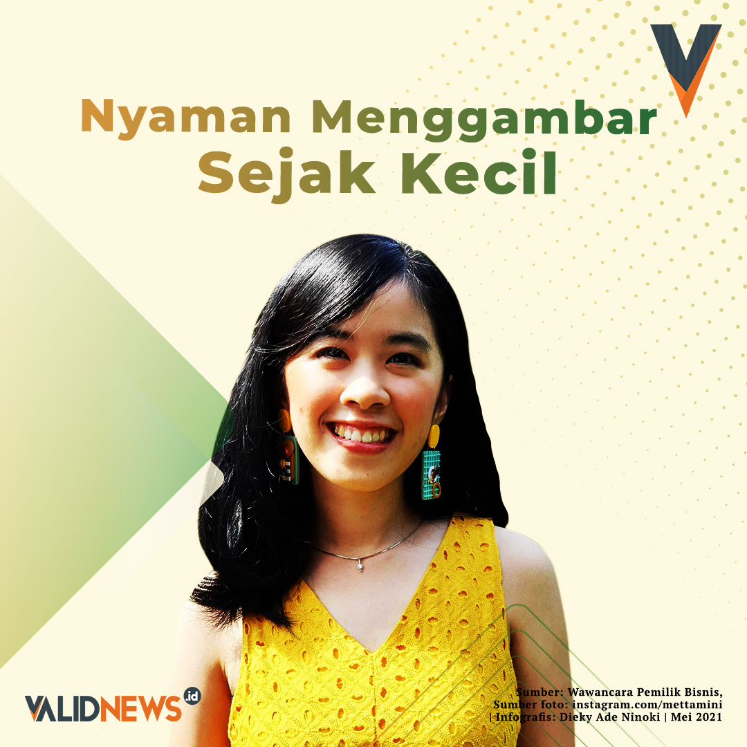 Nyaman Menggambar Sejak Kecil